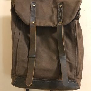 Waxed Canvas Backpack